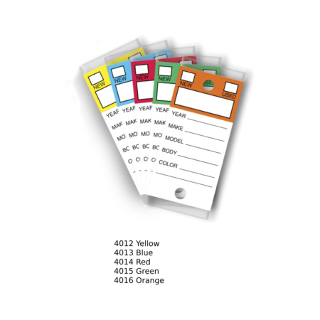 Versa Tag Key Tags - Color Top