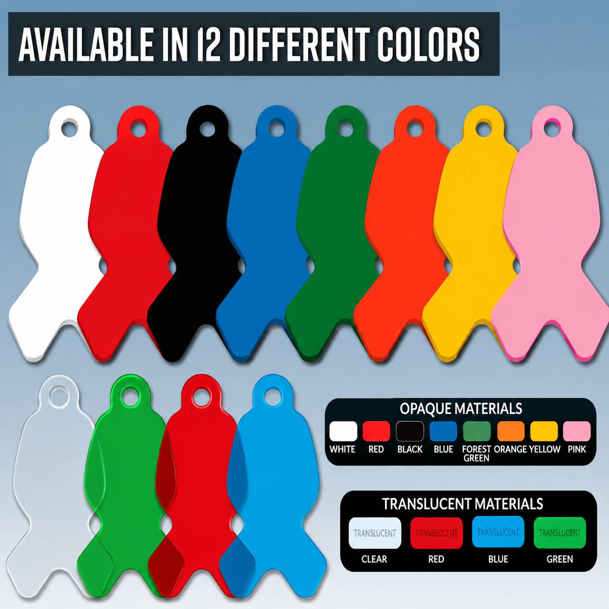 Custom Key Fobs- Soft Vinyl - Image 15