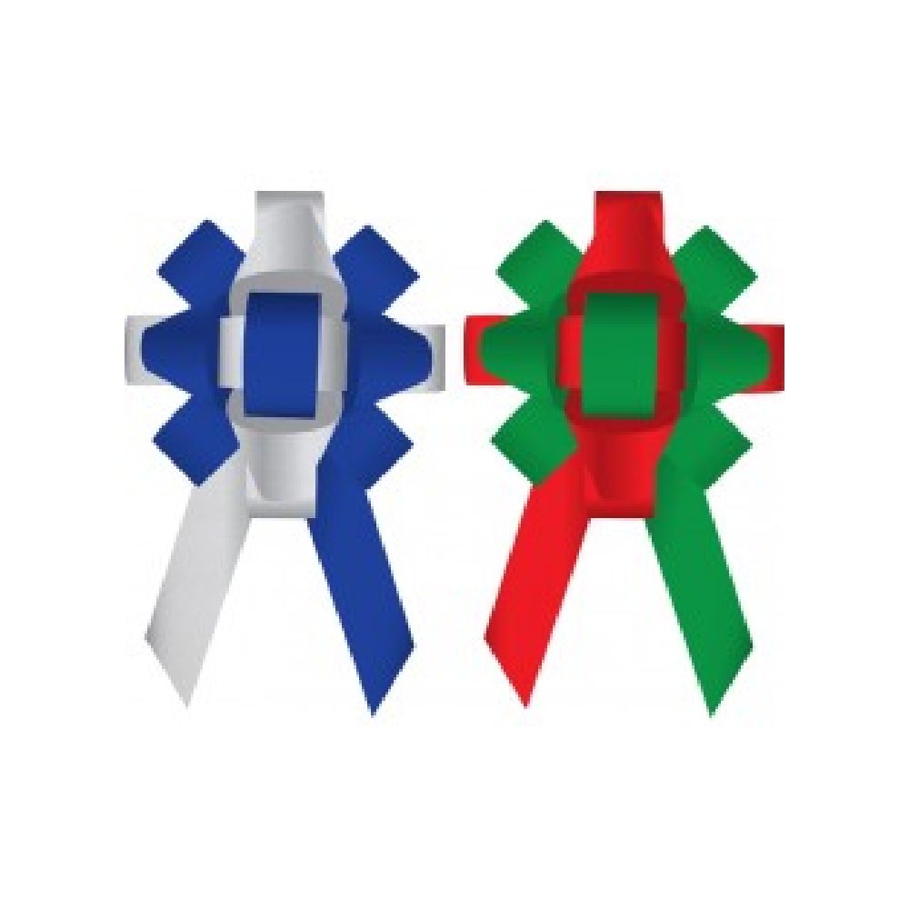 Bows- 30 Inch Build-a-Bow Custom 2-Color Car Bows