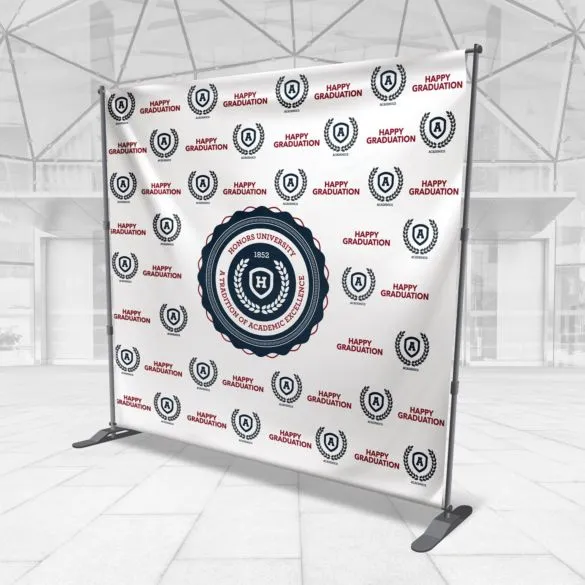 Custom Banner - Backdrop Banner Stand