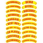 Slogan Arch Upper - Window Sticker (EZ) - Image 2