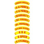 Slogan Arch Upper - Window Sticker (EZ) - Image 4