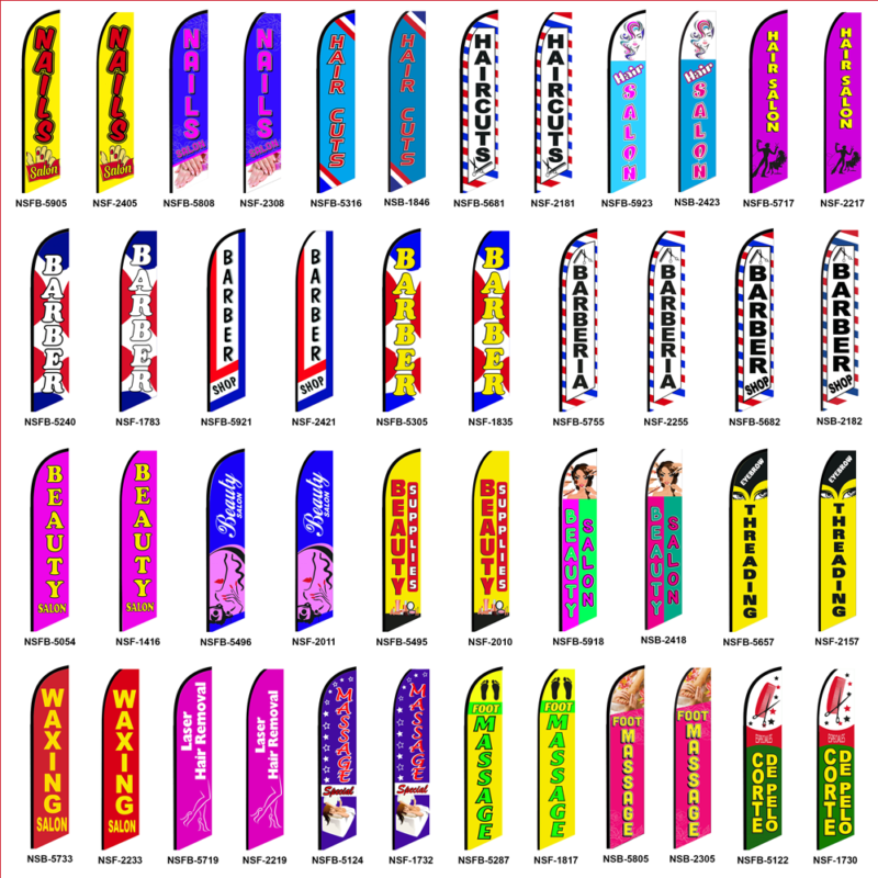 Swooper Flags (Hair & Nail Category)