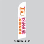 Swooper Flags - Custom 12 ft high - (Dunkin Donuts) - Image 18
