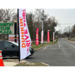 Swooper Flags - Custom 12 ft high - (Dunkin Donuts) - Image 2