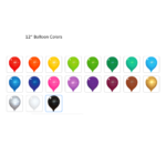Hanging Balloon Kits-PermaShine® 6-Balloon Bud Kit with 18" Big Balloon - Image 4