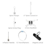 Hanging Balloon Kits-PermaShine® 2-Layer Ceiling Balloon Column Kit - Image 3