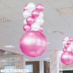 Hanging Balloon Kits-PermaShine® 4-Layer Ceiling Balloon Column Kit - Image 2