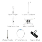 Hanging Balloon Kits-PermaShine® 4-Layer Ceiling Balloon Column Kit - Image 5