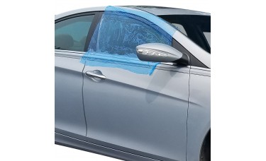 Self-Adhesive Collision Wrap - 2.5 Mil Blue Tinted High Tack (36 in)